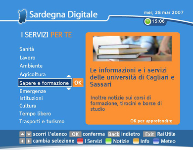 Sardegna Digitale: il canale Sapere